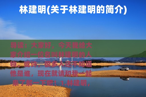 林建明(关于林建明的简介)