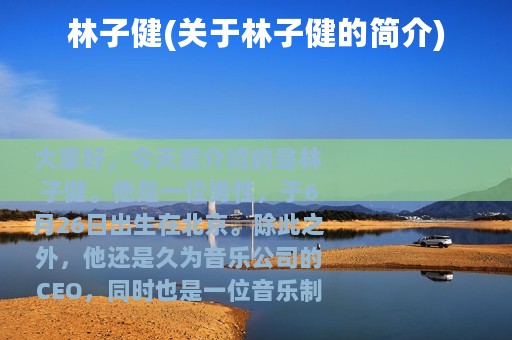 林子健(关于林子健的简介)