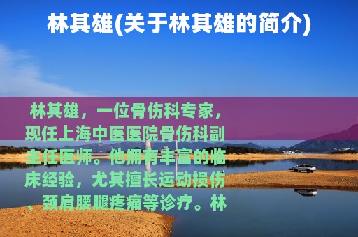 林其雄(关于林其雄的简介)