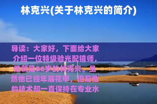 林克兴(关于林克兴的简介)