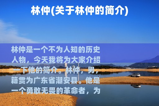 林仲(关于林仲的简介)
