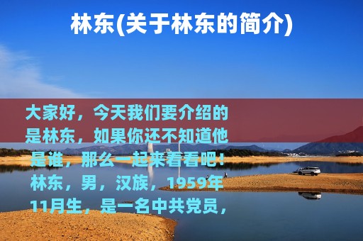 林东(关于林东的简介)