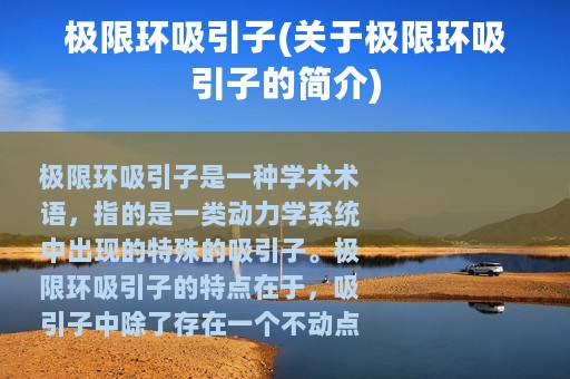 极限环吸引子(关于极限环吸引子的简介)