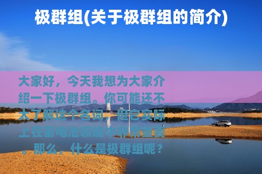 极群组(关于极群组的简介)