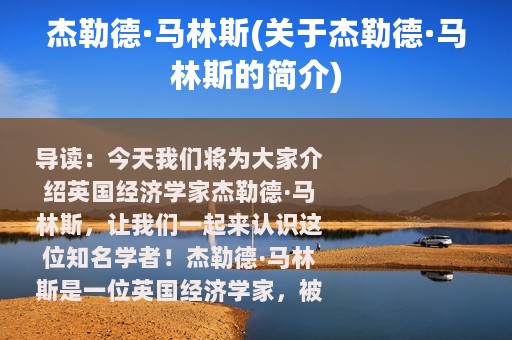 杰勒德·马林斯(关于杰勒德·马林斯的简介)