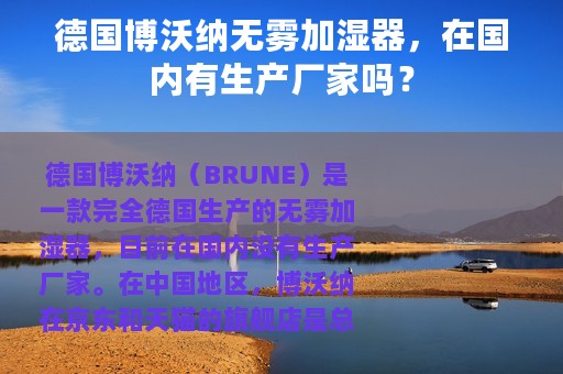 德国博沃纳无雾加湿器，在国内有生产厂家吗？