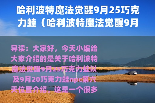 哈利波特魔法觉醒9月25巧克力蛙（哈利波特魔法觉醒9月20巧克力蛙npc第六天位置介绍）