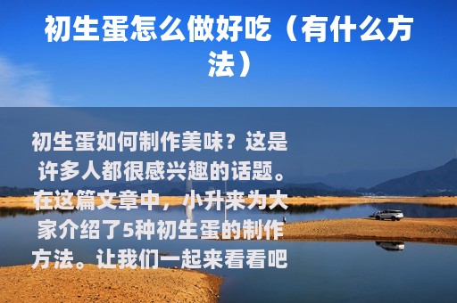 初生蛋怎么做好吃（有什么方法）