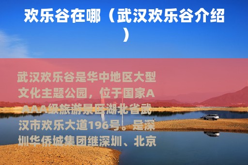 欢乐谷在哪（武汉欢乐谷介绍）