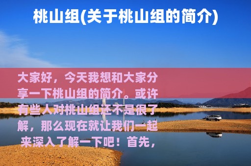 桃山组(关于桃山组的简介)