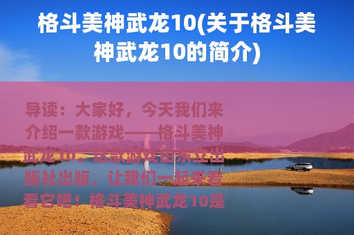 格斗美神武龙10(关于格斗美神武龙10的简介)