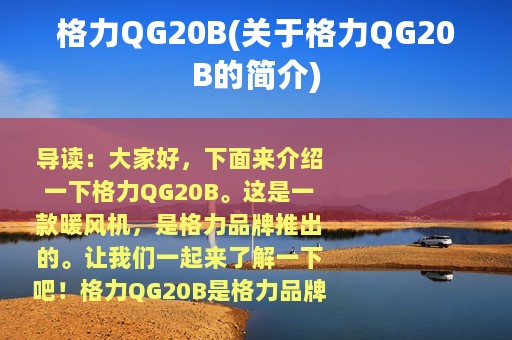 格力QG20B(关于格力QG20B的简介)
