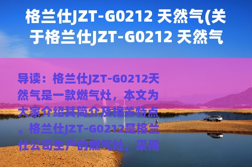 格兰仕JZT-G0212 天然气(关于格兰仕JZT-G0212 天然气的简介)
