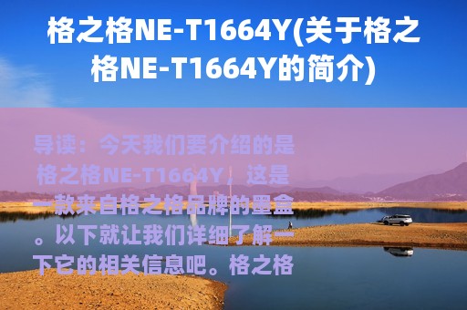 格之格NE-T1664Y(关于格之格NE-T1664Y的简介)