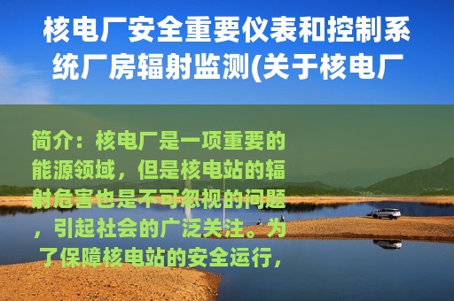 核电厂安全重要仪表和控制系统厂房辐射监测(关于核电厂安全重要仪表和控制系统厂房辐射监测的简介)