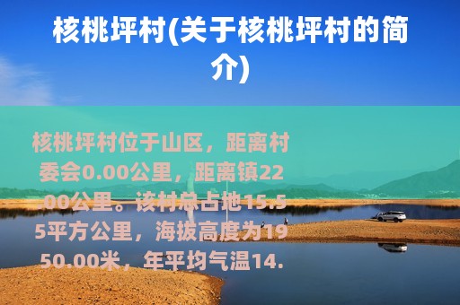 核桃坪村(关于核桃坪村的简介)