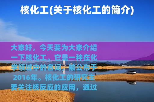 核化工(关于核化工的简介)
