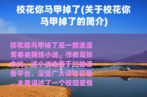 校花你马甲掉了(关于校花你马甲掉了的简介)