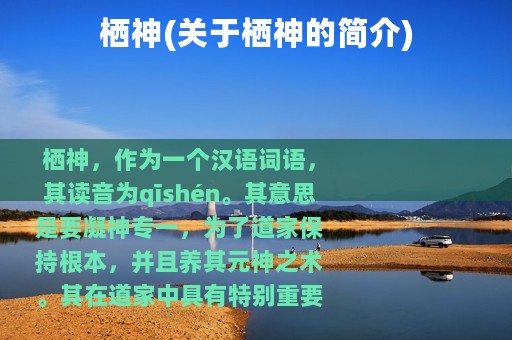 栖神(关于栖神的简介)