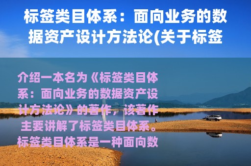 标签类目体系：面向业务的数据资产设计方法论(关于标签类目体系：面向业务的数据资产设计方法论的简介)