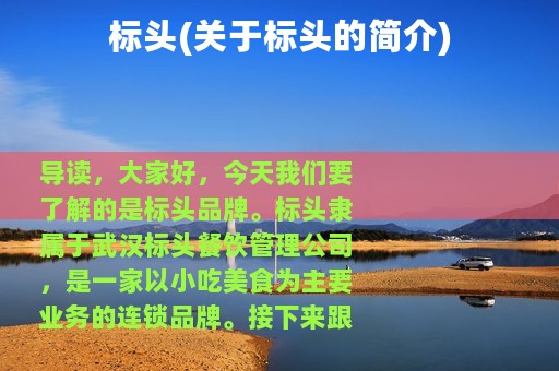 标头(关于标头的简介)
