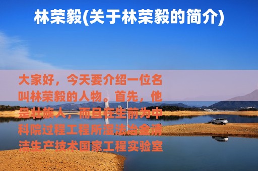 林荣毅(关于林荣毅的简介)