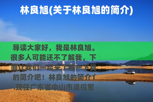 林良旭(关于林良旭的简介)