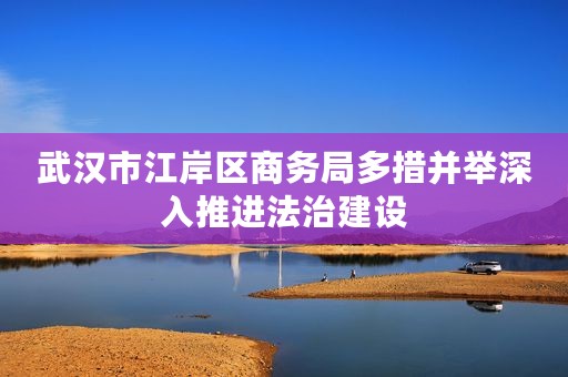 武汉市江岸区商务局多措并举深入推进法治建设