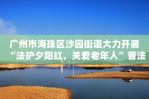 广州市海珠区沙园街道大力开展“法护夕阳红，关爱老年人”普法活动