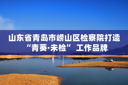 山东省青岛市崂山区检察院打造“青葵·未检” 工作品牌