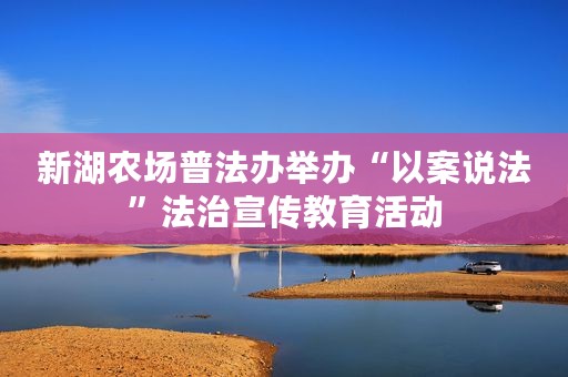 新湖农场普法办举办“以案说法”法治宣传教育活动