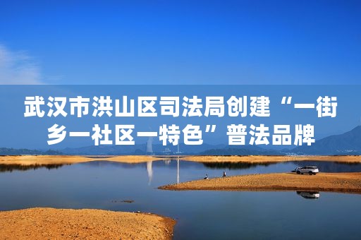武汉市洪山区司法局创建“一街乡一社区一特色”普法品牌