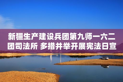新疆生产建设兵团第九师一六二团司法所 多措并举开展宪法日宣传活动案例