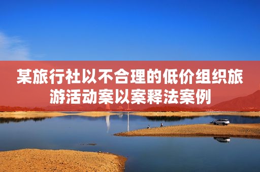 某旅行社以不合理的低价组织旅游活动案以案释法案例