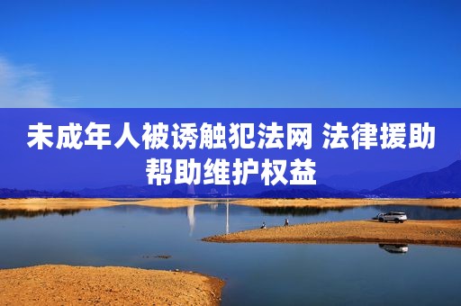 未成年人被诱触犯法网 法律援助帮助维护权益
