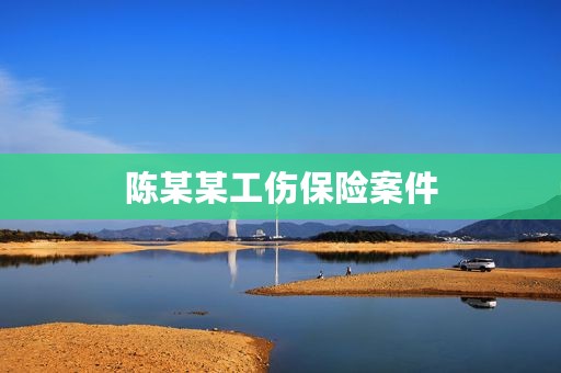 陈某某工伤保险案件