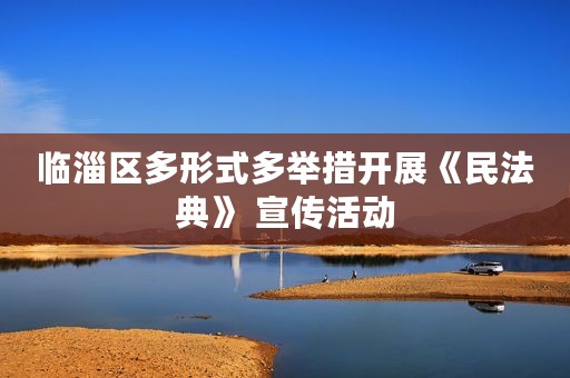 临淄区多形式多举措开展《民法典》 宣传活动