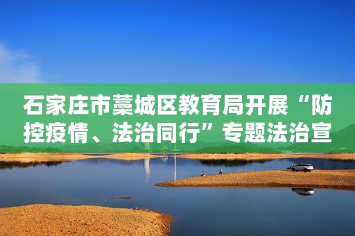 石家庄市藁城区教育局开展“防控疫情、法治同行”专题法治宣传活动