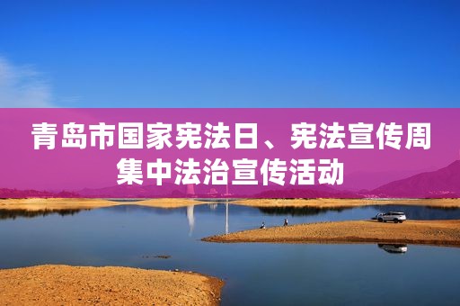 青岛市国家宪法日、宪法宣传周集中法治宣传活动