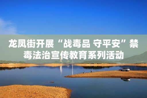 龙凤街开展“战毒品 守平安”禁毒法治宣传教育系列活动