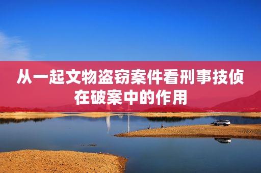 从一起文物盗窃案件看刑事技侦在破案中的作用