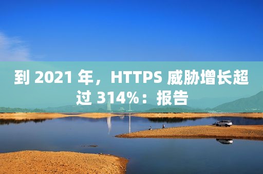 到 2021 年，HTTPS 威胁增长超过 314%：报告