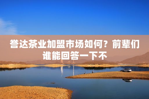 誉达茶业加盟市场如何？前辈们谁能回答一下不