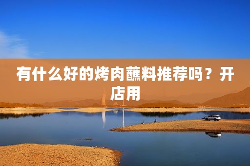 有什么好的烤肉蘸料推荐吗？开店用