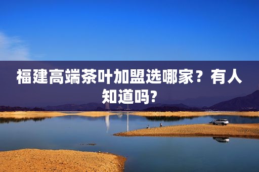福建高端茶叶加盟选哪家？有人知道吗?