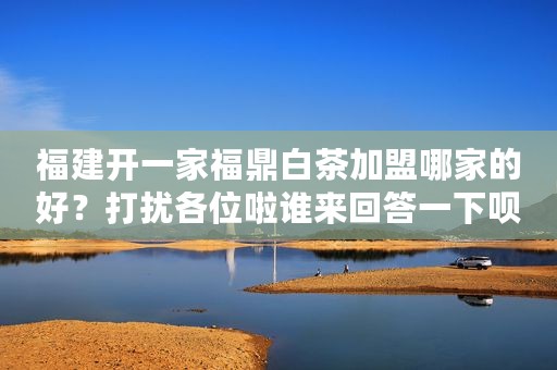 福建开一家福鼎白茶加盟哪家的好？打扰各位啦谁来回答一下呗