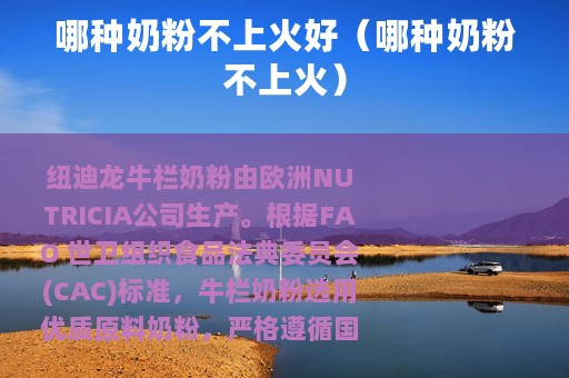 哪种奶粉不上火好（哪种奶粉不上火）