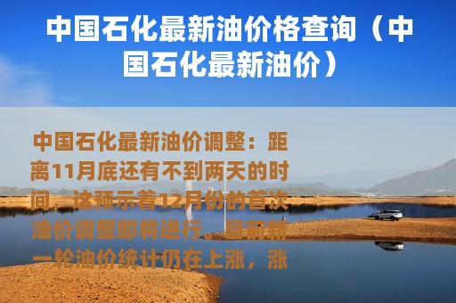 中国石化最新油价格查询（中国石化最新油价）