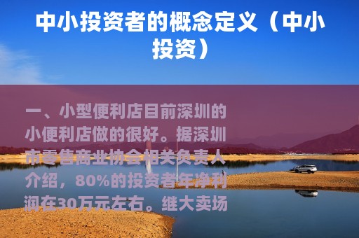 中小投资者的概念定义（中小投资）