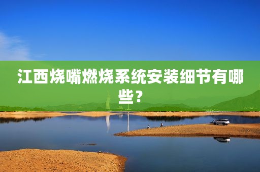 江西烧嘴燃烧系统安装细节有哪些？
